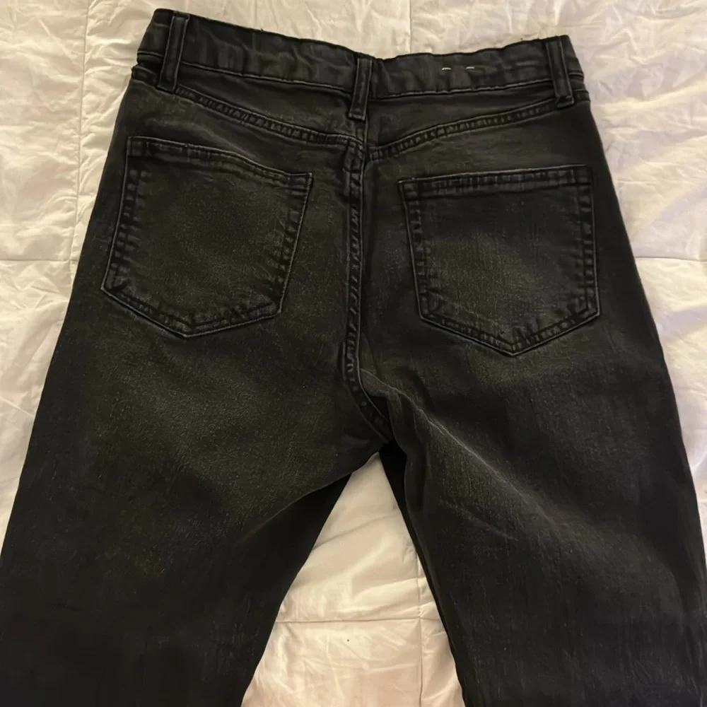 Soft black denim